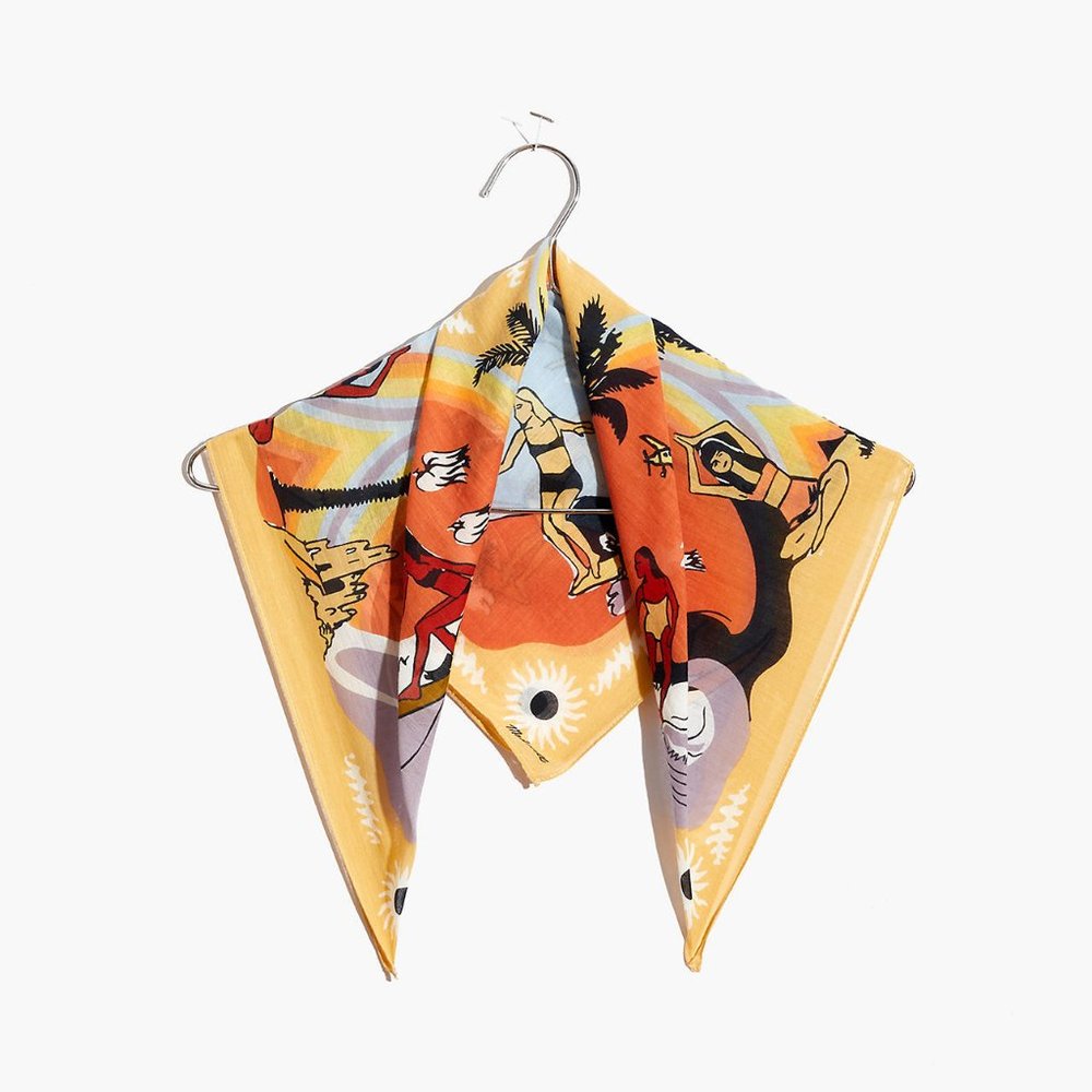 [NWT] Madewell Tropical Beach Bandana